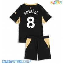Camisa de time de futebol Manchester City Mateo Kovacic #8 Replicas 2º Equipamento Infantil 2026-27 Manga Curta (+ Calças curtas)